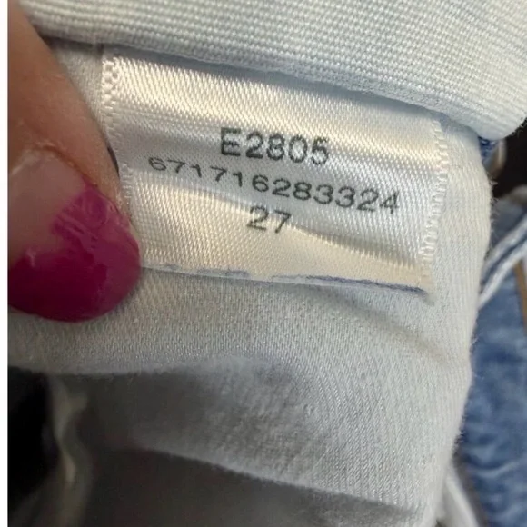 AYR the Roadie Jeans Women’s Relaxed Straight Leg Vintage Look Sz 27 - Picture 8 of 14